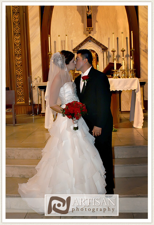  wedding ceremony at St Joan of Arc in Phoenix